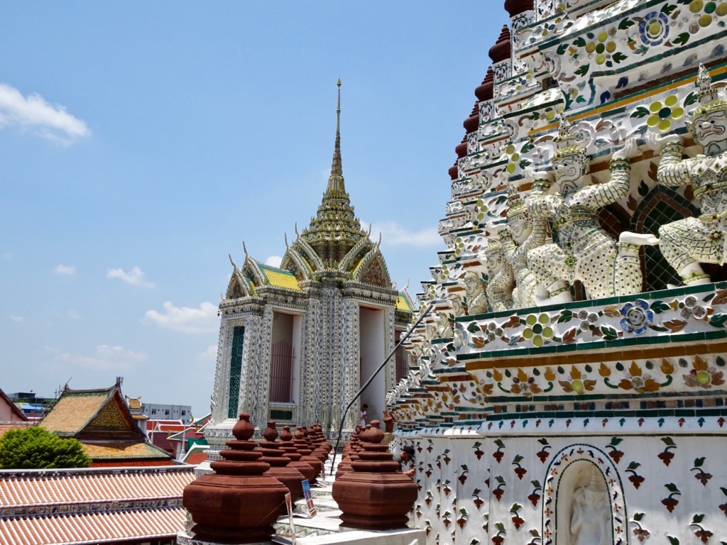 Boats, temples, and trains in Bangkok